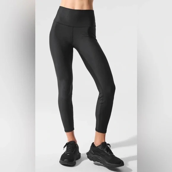 Alo Yoga Black High-Waist Leggings - Picture 5 of 6